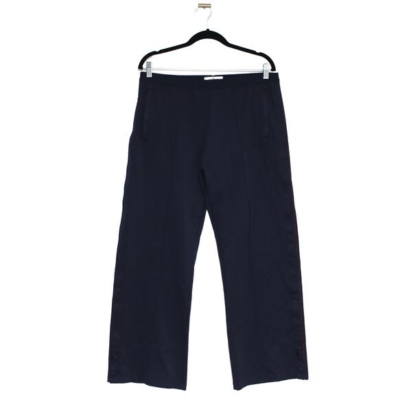 Tory Burch Tory Sport Athletic Pants Navy with Red Stripes Size XL - Picture 1 of 6